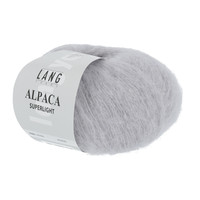 Lang Yarns Alpaca Superlight Hellgrau 25 gram nr 103