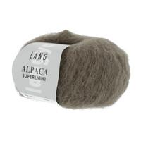 Lang Yarns Alpaca Superlight Schlamm 25 gram nr 99