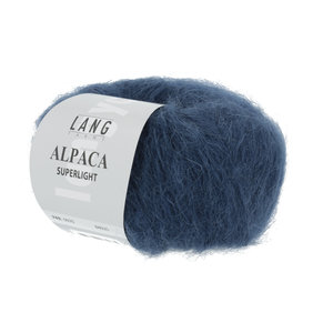 Lang Yarns Lang Yarns Alpaca Superlight Marine 25 gram nr 35