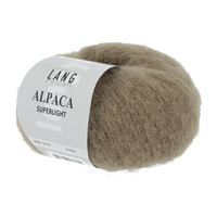 Lang Yarns Alpaca Superlight Lichtbruin 25 gram nr 39