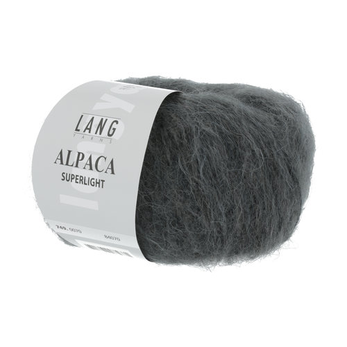 Lang Yarns Lang Yarns Alpaca Superlight Antraciet 25 gram nr 70