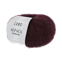 Lang Yarns Alpaca Superlight Bordeaux 25 gram nr 64