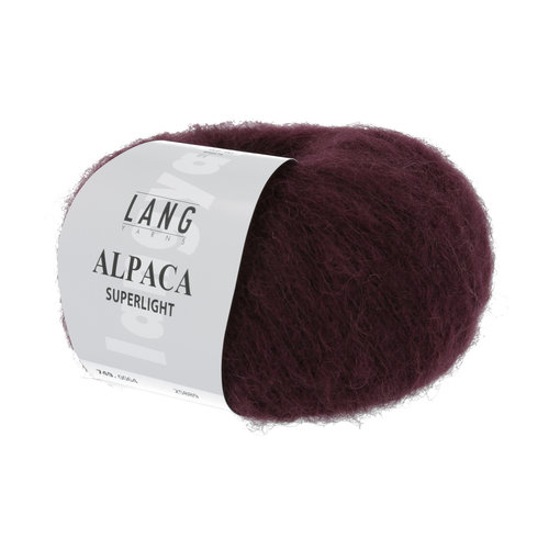 Lang Yarns Lang Yarns Alpaca Superlight Bordeaux 25 gram nr 64