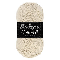 Scheepjes Cotton 8 50 gram nr 656 Beige