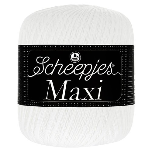 Scheepjeswol Scheepjes Maxi 100 gram nr 106 Wit