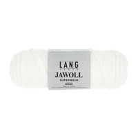 Lang Yarns Jawoll 50 gram Wit nr 001