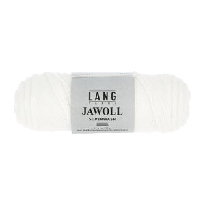 Lang Yarns Lang Yarns Jawoll 50 gram Wit nr 001