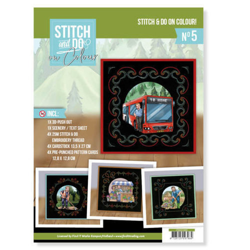 Stitch and Do  Stitch and Do on Colour 005 - Yvonne Creations - Big Guys professions