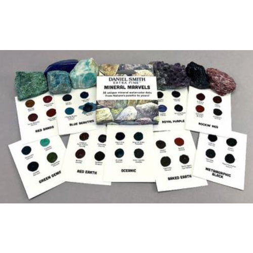 Daniel Smith Daniel Smith Aquarel Dot Card Set Mineral Marvels