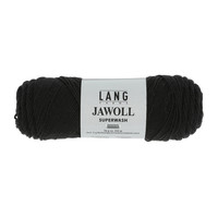 Lang Yarns Jawoll 50 gram Zwart nr 004