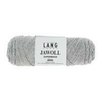 Lang Yarns Jawoll 50 gram grijs gemêleerd nr 005