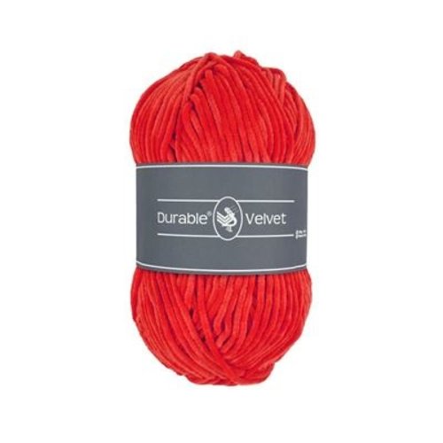 Durable Durable Velvet 100 gram Tomato nr 318