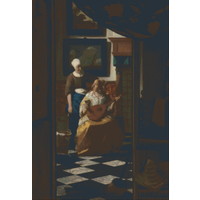 Pixelhobby Patroon 5628 De Liefdesbrief van Johannes Vermeer