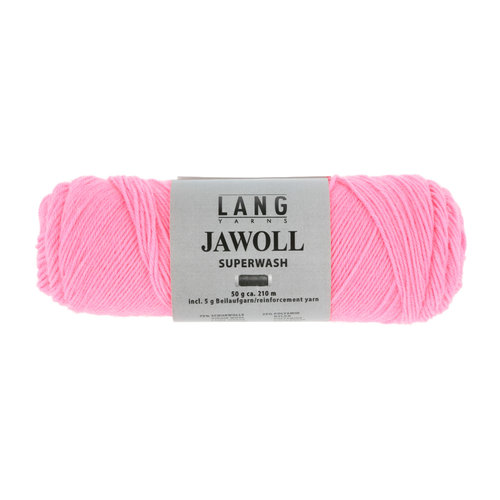 Lang Yarns Lang Yarns Jawoll 50 gram Neon Roze nr 385 Sokkenwol