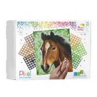 Pixelhobby Geschenkset Paard 90027 4 basisplaten