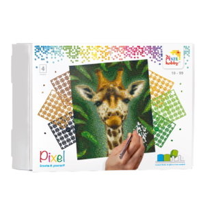 PixelHobby Pixelhobby geschenkverpakking Giraf 90094 PixelHobby Pixelhobby geschenkverpakking Giraf 90094