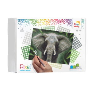 PixelHobby Pixelhobby geschenkverpakking Olifant 90095 PixelHobby Pixelhobby geschenkverpakking Olifant 90095
