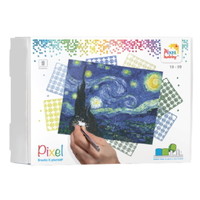 Pixelhobby Geschenkverpakking Starry Night van Gogh