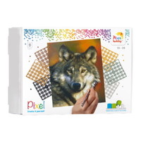 Pixelhobby Geschenkverpakking Wolf 90047