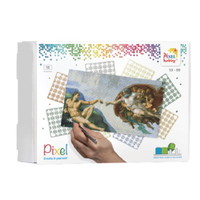 Pixelhobby Geschenkverpakking De Schepping van Michelangelo 90105