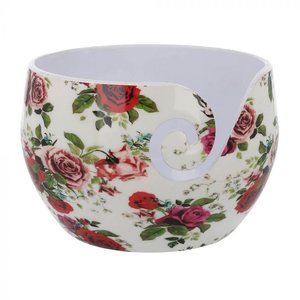 Scheepjeswol Scheepjes Yarn Bowl Roses onbreekbaar 13,5 x 9 cm