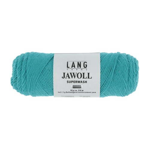 Lang Yarns Lang Yarns Jawoll 50 gram dark turquoise nr 379