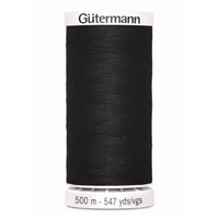 Gutermann Allesnaaigaren 500 meter zwart nr 000