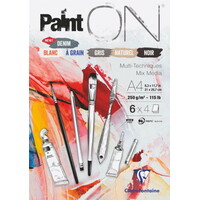 Clairefontaine Paint On A Grain 250 gram 20 vel Multi Media