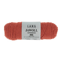 Lang Yarns Jawoll 50 gram brown orange nr 275