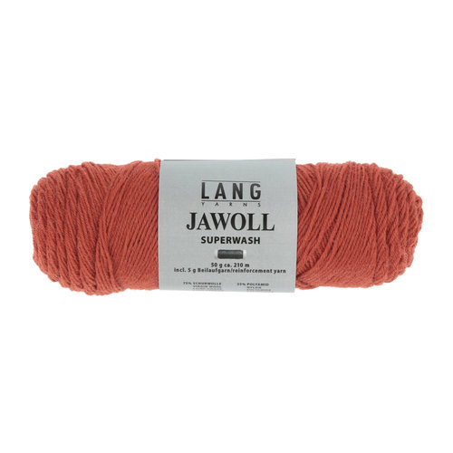 Lang Yarns Lang Yarns Jawoll 50 gram brown orange nr 275