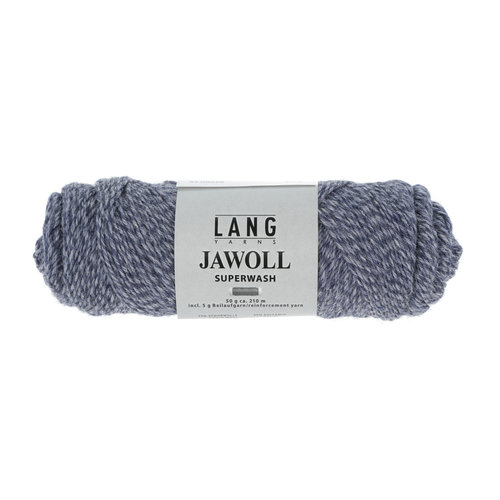 Lang Yarns Lang Yarns Jawoll 50 gram jeans/blue mouliné nr 258