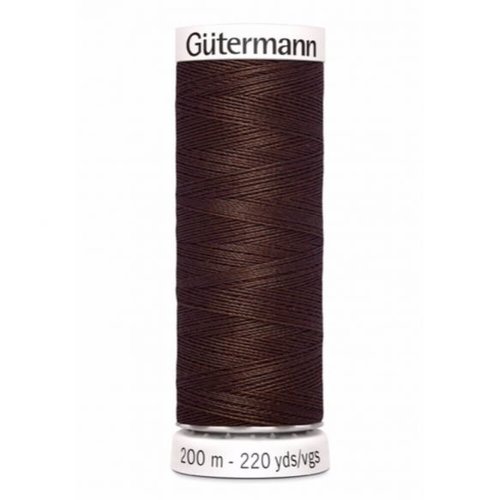 Gutermann Gutermann Naaigaren 200 meter Bruin nr 694