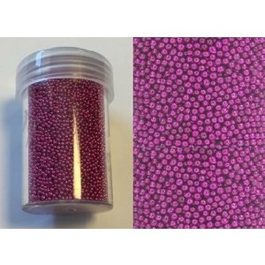 Hobby & Crafting Fun Mini pearls 0,8-1,0 mm fuchsia 22 gram