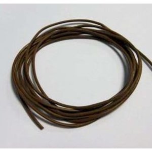 Hobby & Crafting Fun Leerkoord Bruin 2 mm 2 meter