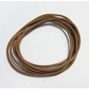 Hobby & Crafting Fun Leren koord 3 mm cognac 2 meter