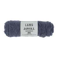Lang Yarns Jawoll 50 gram bleu mélé nr 069