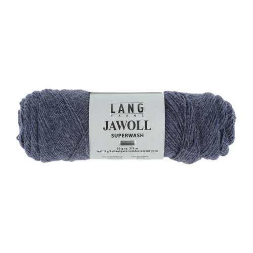 Lang Yarns Lang Yarns Jawoll 50 gram bleu mélé nr 069