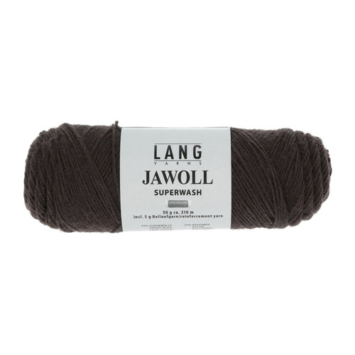 Lang Yarns Lang Yarns Jawoll 50 gram dark brown nr 067