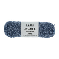 Lang Yarns Jawoll 50 gram jeans/blue mouliné nr 058