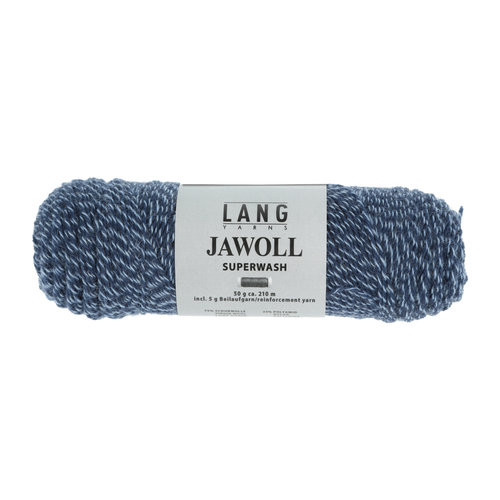Lang Yarns Lang Yarns Jawoll 50 gram jeans/blue mouliné nr 058