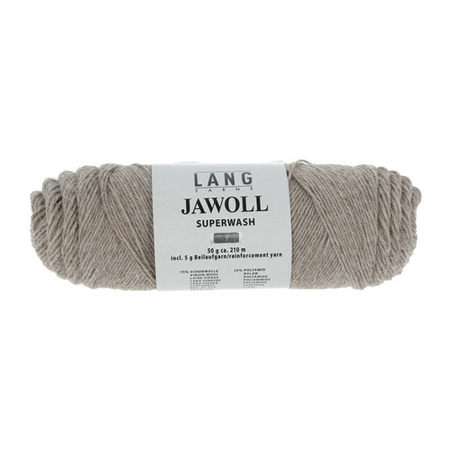 Lang Yarns Lang Yarns Jawoll 50 gram light brown mélange nr 045