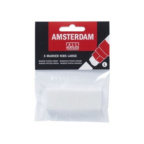 Amsterdam Amsterdam Acryl marker punten groot 15 mm vierkant