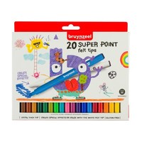 Bruynzeel Kids Super Viltstiften Set 20 stuks