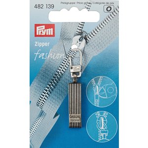 Prym Prym fasion zipper oud zilver