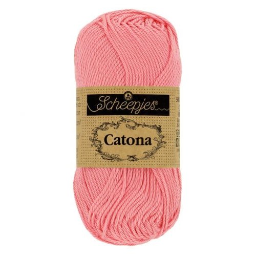 Scheepjeswol Scheepjes Catona 10 gram nr 409 Soft Roze