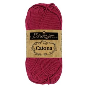 Scheepjeswol Scheepjes Catona 10 gram nr 517 Ruby Scheepjeswol Scheepjes Catona 10 gram nr 517 Ruby