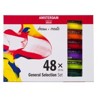 Amsterdam Acrylverfset 48 x 20 ml General selection