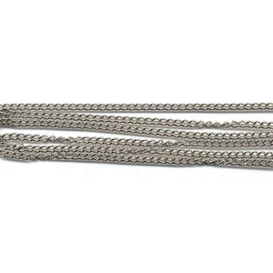 Hobby & Crafting Fun Zilverkleurige metalen ketting 3 mm 1 meter