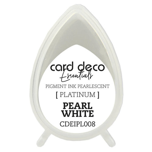 Card Deco Card Deco Essentials Fast-Drying Pigment Ink Pearlescent Pearl White
