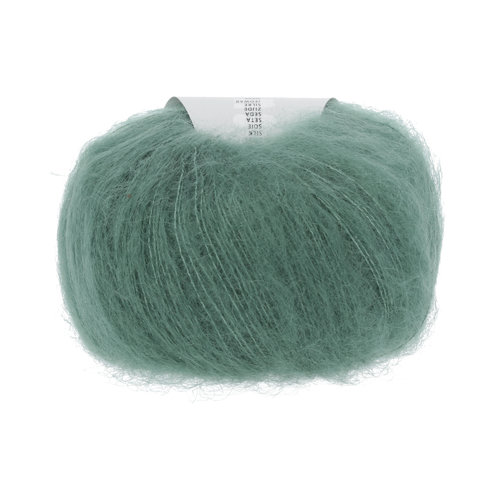 Lang Yarns Lang Yarns Mohair Luxe nr 93 Oud Groen